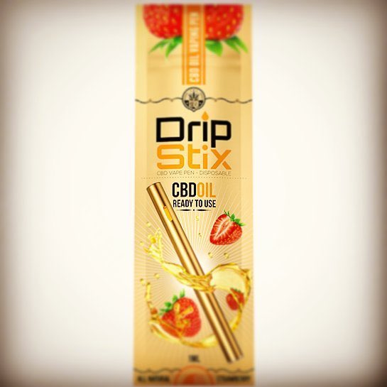Stash_CBD's tweet photo. Stash CBD Drip Stix is convenience in a pen. Pre-loaded disposable vape loaded with 1ml of Max Strength Gold drops. It's ready to rip https://t.co/ZlKPHgVAZ2