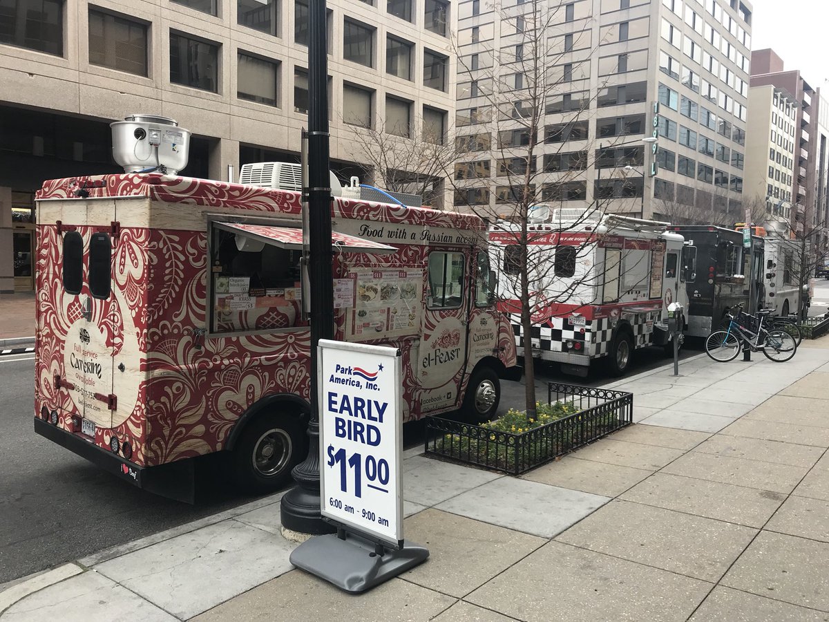 FT_Belfeast's tweet photo. Wednesday! We’re at corner 19th and L st NW(1920 L st NW) #hotsoup and hot #blins available 😉! Window open 11:15-1:45pm https://t.co/PPBRNkoy9o