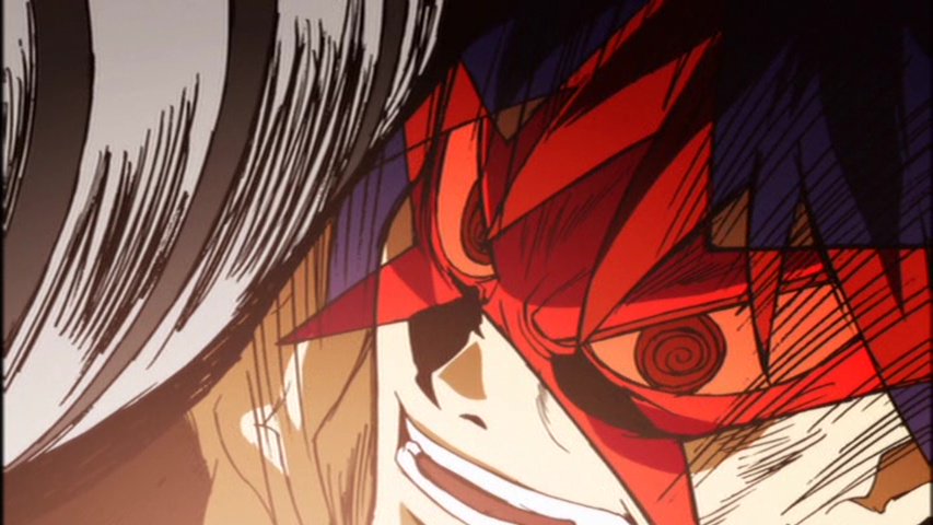 Tau 天元突破グレンラガン 目がぐるぐるになってるのは螺旋病を発症してるから らしい Gurrenlagann Gainax Bs11 Bs11anime T Co Luiszi6htb Twitter