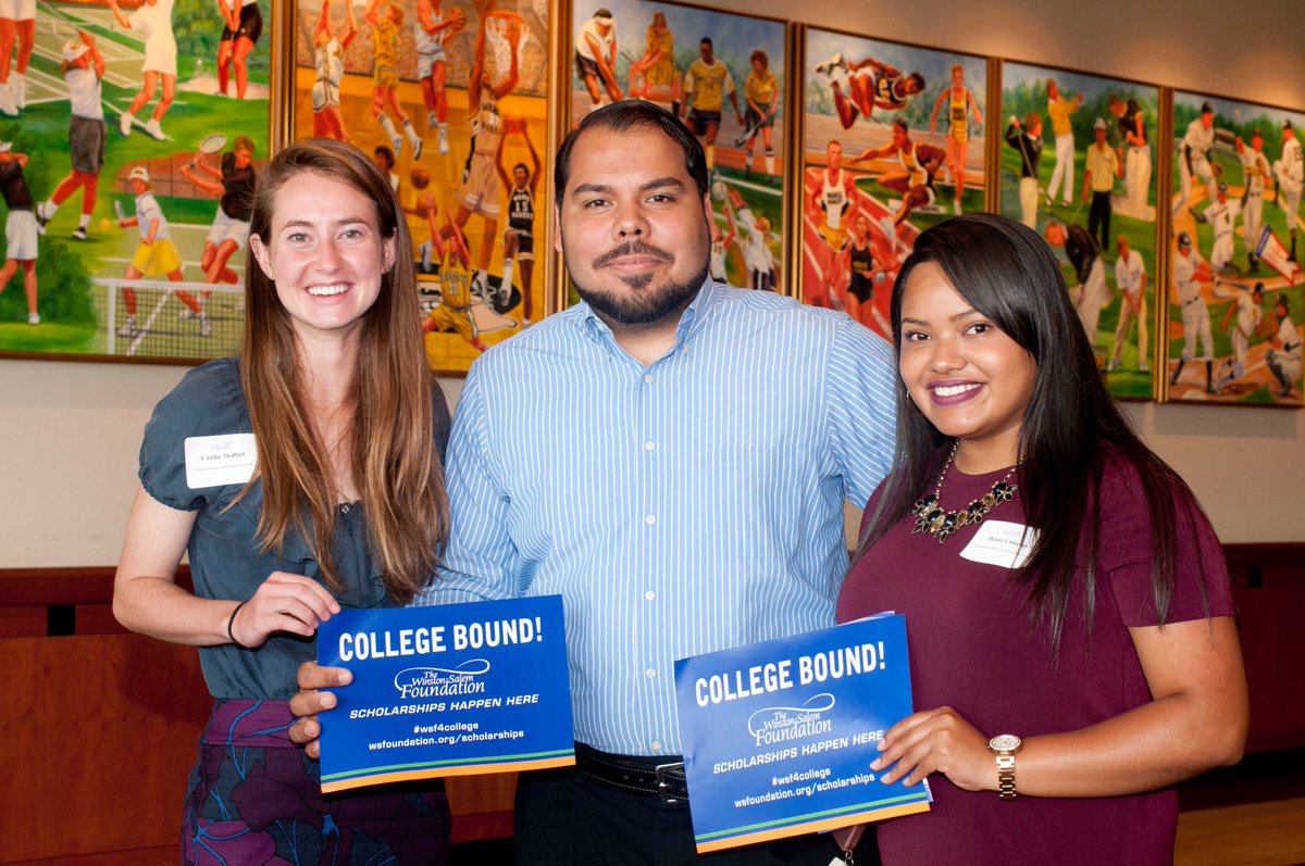 wsfoundation's tweet photo. Know a Forsyth County high school senior? Tell him/her that our Scholarship Application goes live on 1/1 - we gave almost $1 million in scholarships last year!  Check out the many opportunities offered on our one-stop application https://t.co/OKgOxKzGuY @CrosbyScholars @wsfcs https://t.co/qrk2I6Nc2V