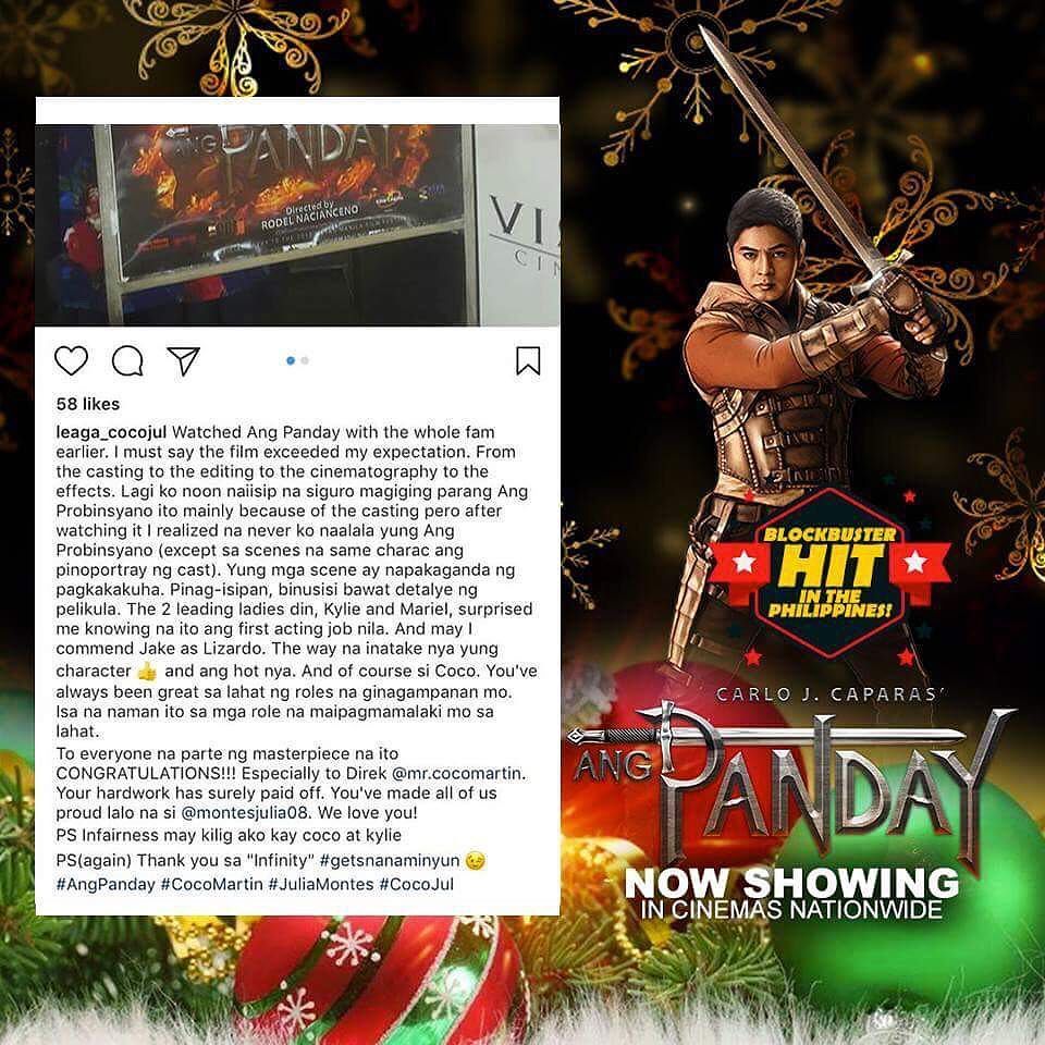 StarCinema's tweet photo. #AngPanday2017 will exceed your expectations! Habol na sa last full show! #AngPandayMMFF #AngPanday3rdBlockbusterDay https://t.co/yJOtKHa7dj