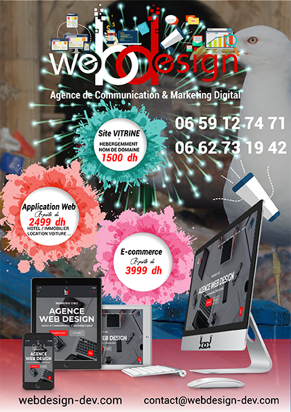 WebDesign_Dev's tweet photo. À l'occasion de la nouvelle année 2018 Web Design Essaouira vous propose des offres spéciales.
#web_design_essaouira
#web_site
#Application_web
#Application_mobile
#Graphique
#Promotion https://t.co/f2wb9LwQPb