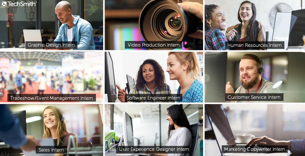 TechSmith's tweet photo. January is one of our busiest hiring times of the year! We're looking for student #interns to join #TeamTechSmith on our Customer Engagement, HR, Marketing, Sales, Software Development, and UX teams.

Apply today to join this fun, fast-paced tech company: https://t.co/adfbQSRVxM https://t.co/7R1qbbBlQB