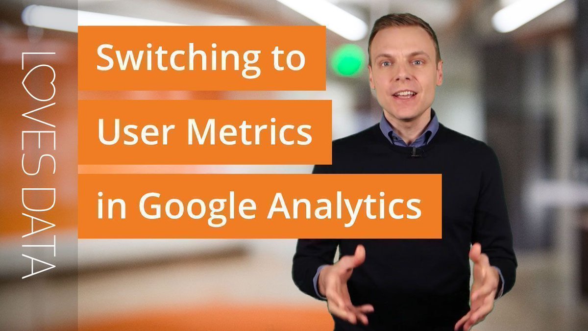 LovesData's tweet photo. [Video Tutorial]  (3:10) Google Analytics user metrics option @benjaminmangold https://t.co/R2zYvXK4WU #usermetrics https://t.co/zqLsK0VAdp