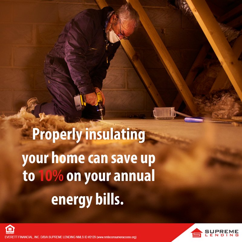 Muniz1963's tweet photo. Properly insulating your home can save up to 10% on your annual energy bills. https://t.co/aDOFvIKcJE
