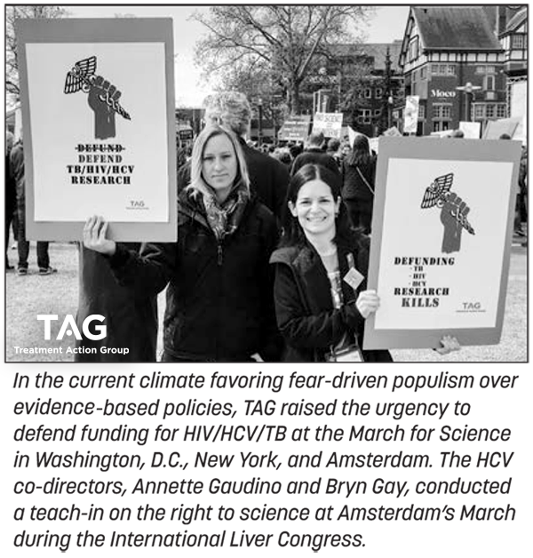 TAGTeam_Tweets's tweet photo. TAG’s HCV Project: battles fear-driven populism over evidence-based policies; conducted teach-in on right to science; consults on NYC & NYS budget asks for HCV prevention #HCV #Science #OpioidCrisis #TAGupdate https://t.co/IpKIj8ryG3 https://t.co/6ihnALZcHl