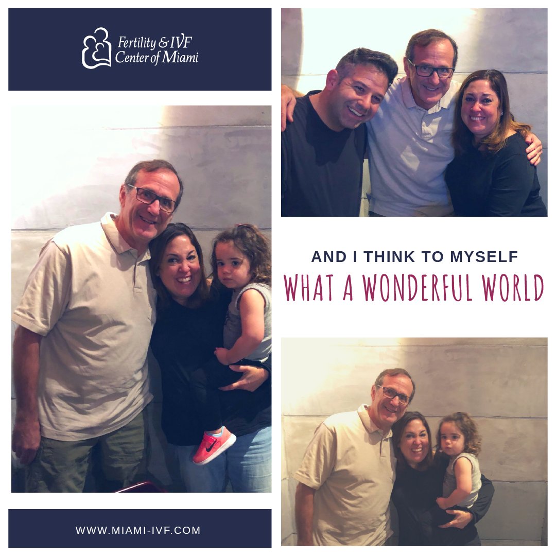 FIVFofMiami's tweet photo. Today we share a wonderful surprise when Michael H Jacobs, MD ran into one of our #FIVF families &amp; their little miracle Aria on #Christmas day!
"It was a great Christmas surprise, it made my day to see how happy and grateful they were." - Dr. Jacobs. #ttc #fertility #infertility https://t.co/vdckVk3E0a
