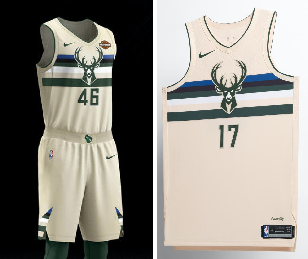 Milwaukee Bucks ban their cream-colored uniforms for an unusual