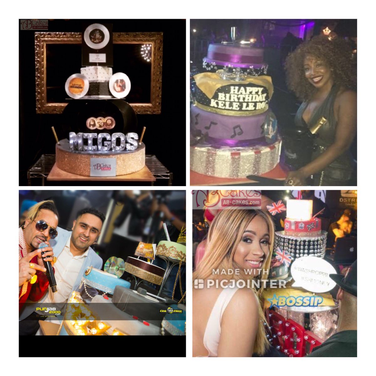 ABCAKES's tweet photo. Cake of the year 2017
A: Floyd Mayweather
B: Anthony Joshua
C: Arnold Schwarzenegger
D: Ginuwine
E: Migos
F: Kele Le Roc
G: Jazzy B
H: Cardi B
I: Eddie Hall
J : Bugzy Malone
K: Waris Brothers
#cakeoftheyear #cakeoftheyear2017 #ab_cakes_uk #youhaveoutdonehollywood #yhoh https://t.co/WwyISvvQBm