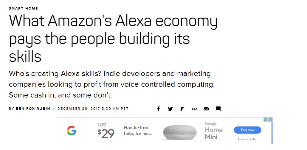 mrthuringer's tweet photo. I see you Google Home #contextualadvertising https://t.co/wkkAQmKOqO