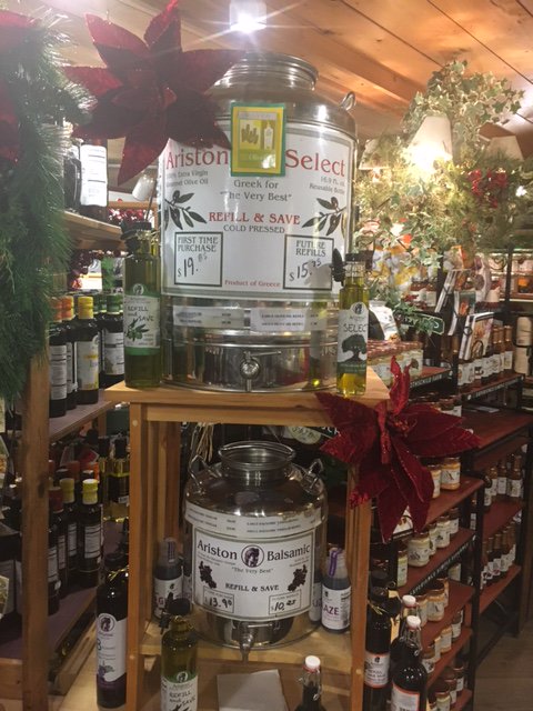Schoolhousearth's tweet photo. Ariston Balsamic and Olive Oil…Buy new or refill! https://t.co/NopEpRX33f