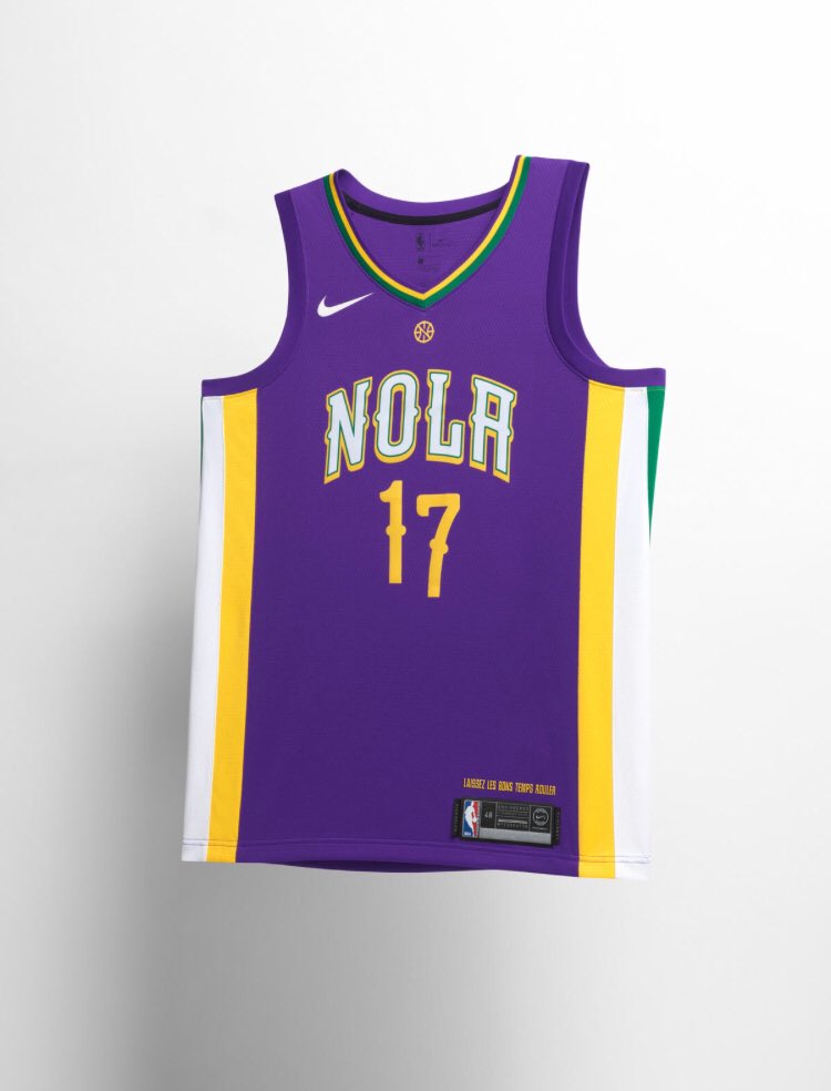 pelicans nike mardi gras jersey