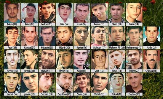 YesilSolAnkara's tweet image. Yarın (28 Aralık) saat 18.30&apos;da Meşrutiyet Caddesi no:38 İHD Ankara Şube önünde buluşuyoruz.

6 yıl oldu..
19&apos;u çocuk 34 insan...
Israrla, inatla
#RoboskiİçinAdalet
#Roboski