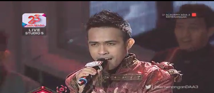 Indosiar's tweet photo. Penampilan solo Fildan yang paling ditunggu MLF!
Masih setia dukung Fildan? #KemenanganDAA3 https://t.co/xeq7A73mK5