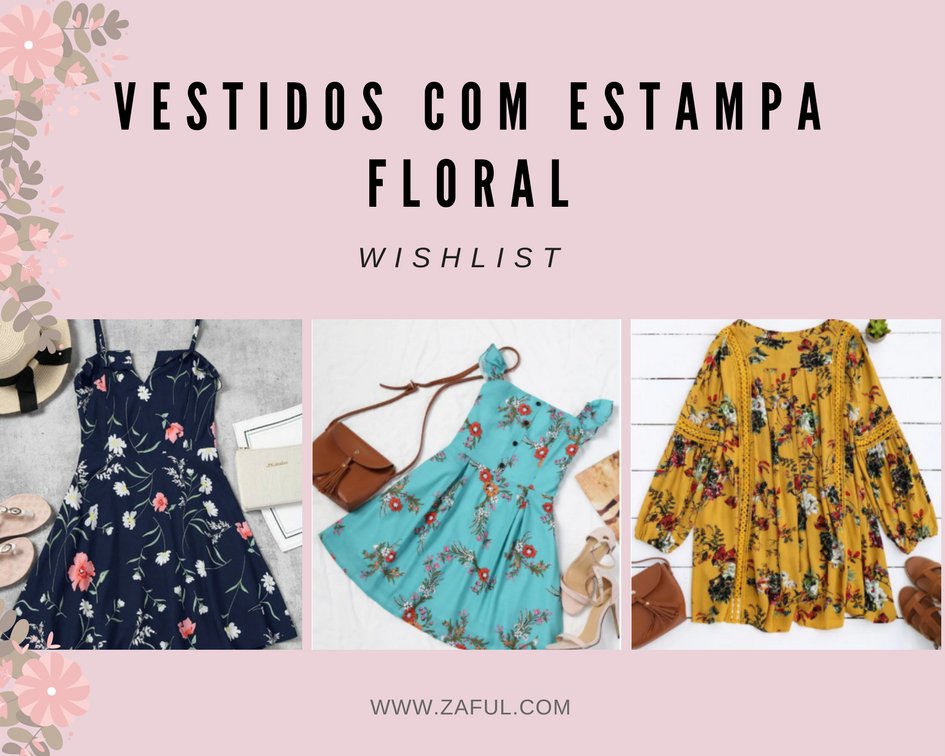 elainspira's tweet photo. Tem post novo no blog com wishlist de vestidos com estampa floral! Confira: https://t.co/rkxptQ6l2L #Dicasdecompra https://t.co/w9HllPiku1