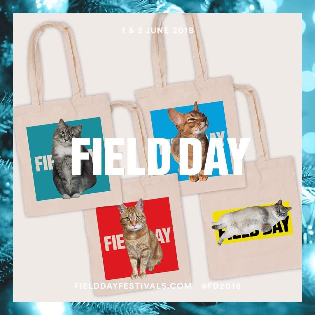 fielddaylondon's tweet photo. Announcing our winners from our #AdventCalendarCountdown in the next few days! Who will win the @EatYourOwnEars Golden Ticket or the VIP tickets to Field Day 2018? βοΈ Or do you have your eye on the sold out @FourTet tix....? https://t.co/LE1R7gO7QR