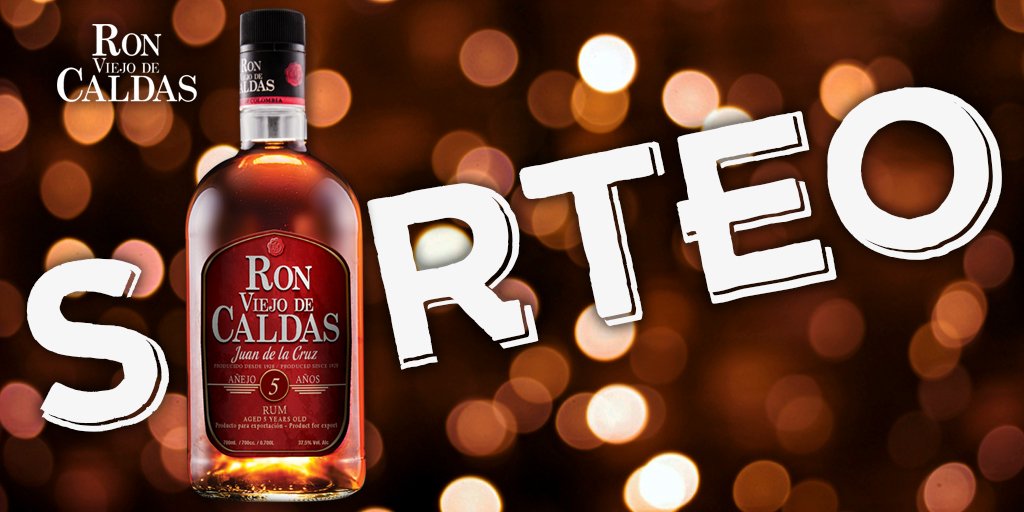 roncaldas_es's tweet photo. ¡Ahora sí! ¡Sorteamos una botella Ron Viejo de Caldas de 5 años! Para participar sólo tienes que:
- Seguirnos.
 - Retwittear esta foto.
Tienes hasta el 2 de enero 🎄
¡Suerte y chin chin!

(Envíos sólo a España) https://t.co/8hCPPQjpEb