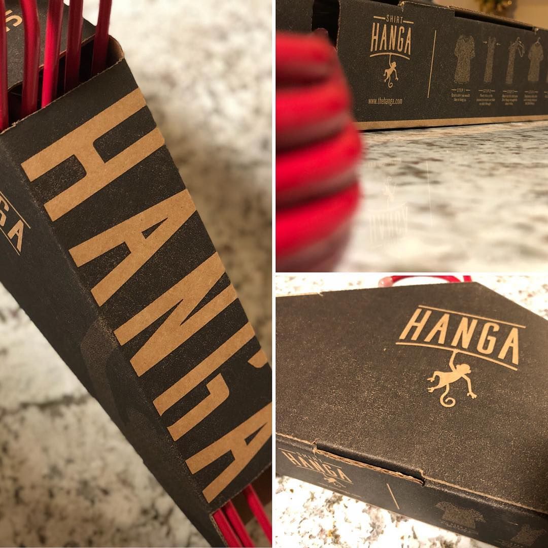 OfficialHanga's tweet photo. We LOVE our customers! "Never been this excited to see a box of hangers! @official_hanga is making over closets one #Hanga at a time #WhatsInYourCloset" Thank you for the shout out @dscottS3 ! Click here to get a #Hanga of your own > https://t.co/BiocxxNXkJ https://t.co/kXnk5v8477