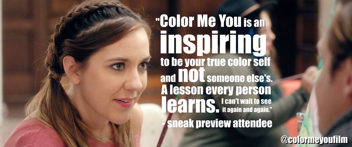"Color Me You is an inspiring to be your true color self and not someone else's. A lesson every person learns. I can't wait to see it again and again."
- sneak preview attendee