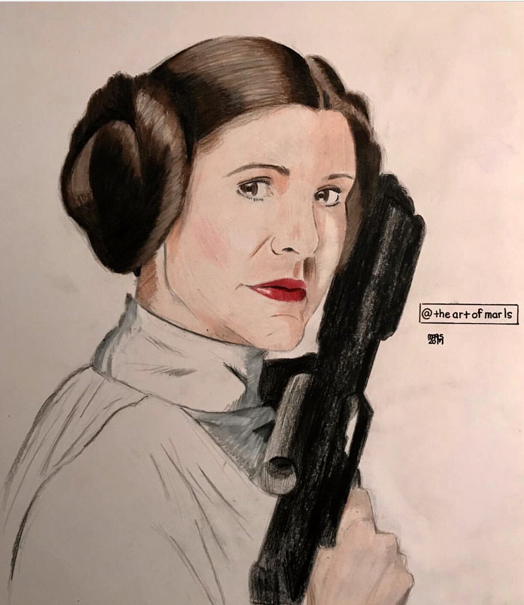 MarlenFridman's tweet photo. It was one year ago, we’ve lost a Princess!! But you’ll never be forgotten!!! We love you, Carrie Fisher!!! #RIPPrincessLeia #CarrieOnForever https://t.co/io9rk1BgQi