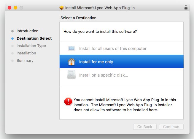jerlewein's tweet image. @SkypeBusiness so, you won&apos;t let me install this /anywhere/ eh? Guess I&apos;ll skip this online meeting today. #CrapSoftware