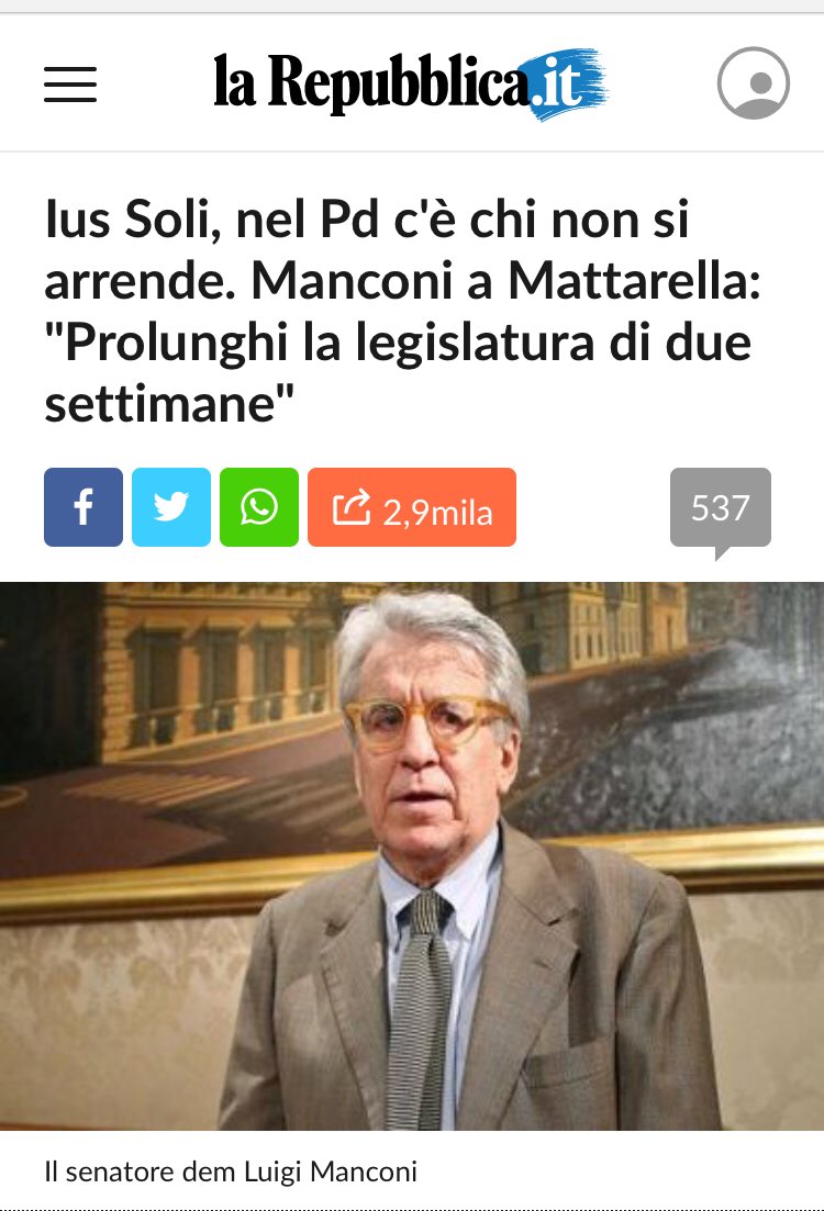 Sanno benissimo che gli italiani non vogliono la porcata #iusSoli che cancella il valore della #cittadinanza e tentano tutte le frodi per farla passare.