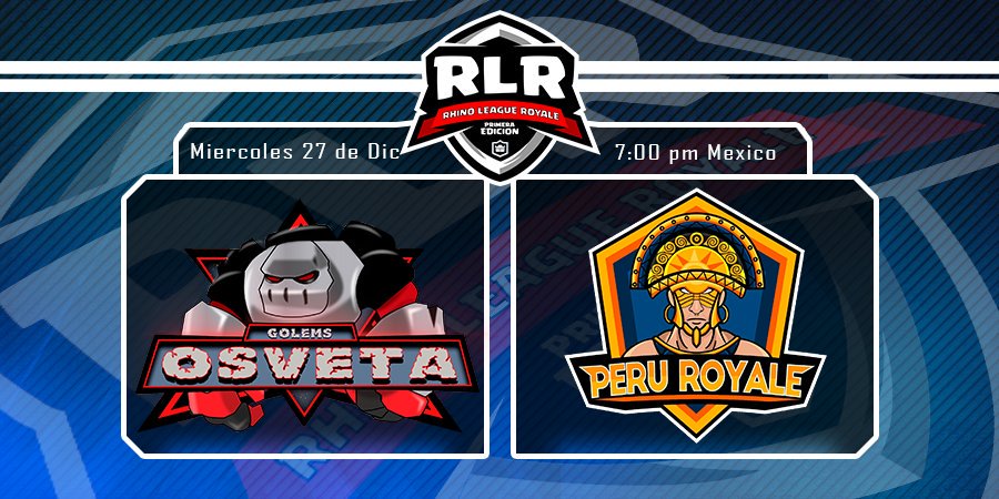 <a href="/GolemsOsveta/">Golems Osveta</a> 🆚 <a href="/PeruRoyaleCR/">PERU ROYALE 🇵🇪</a>

Miércoles 27 de Diciembre

7:00 pm México 🇲🇽 
8:00 pm Perú 🇵🇪