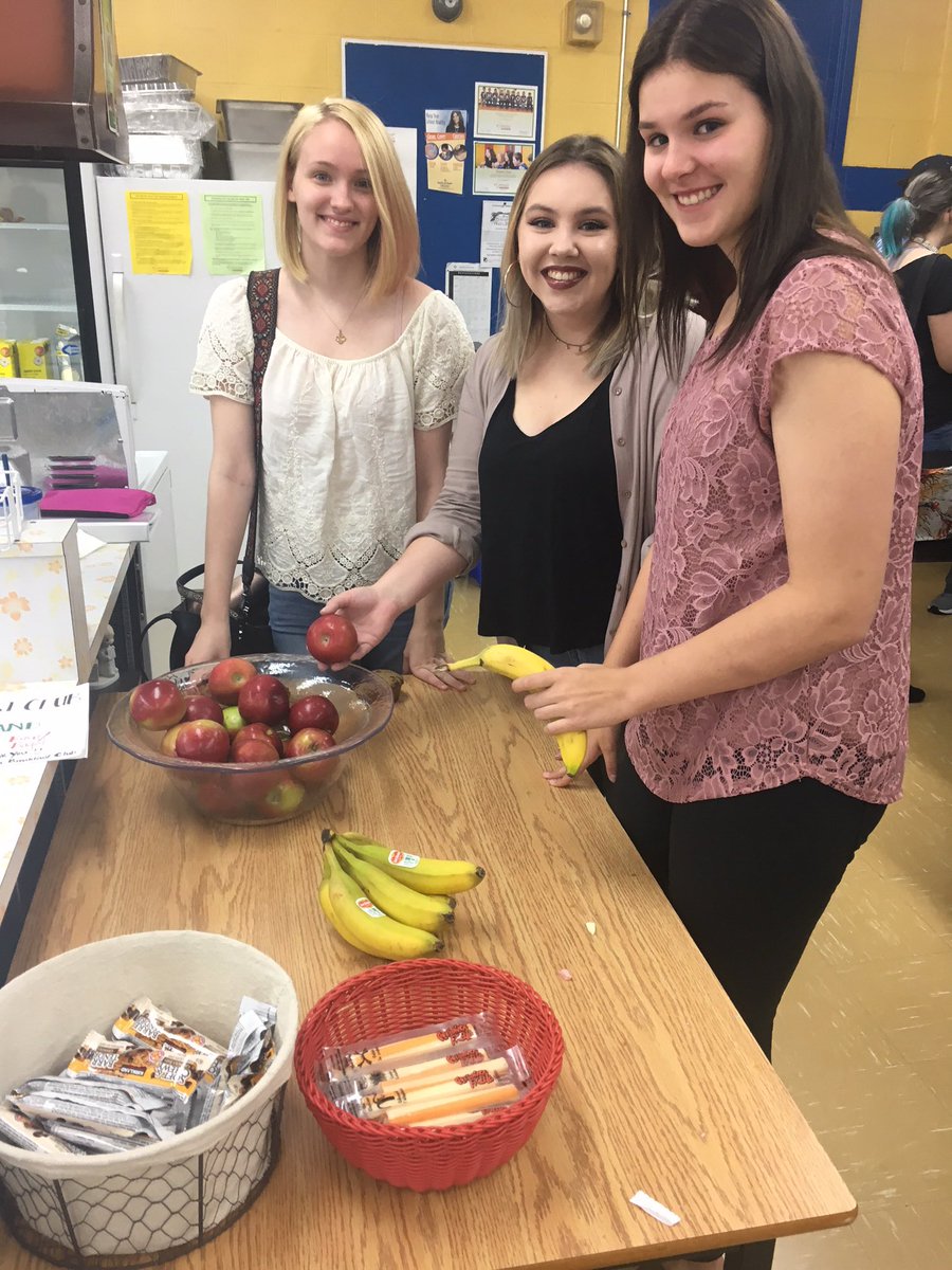 Staff at Mount Pearl Senior High volunteer to prepare breakfast five days a week for approximately 100 students!