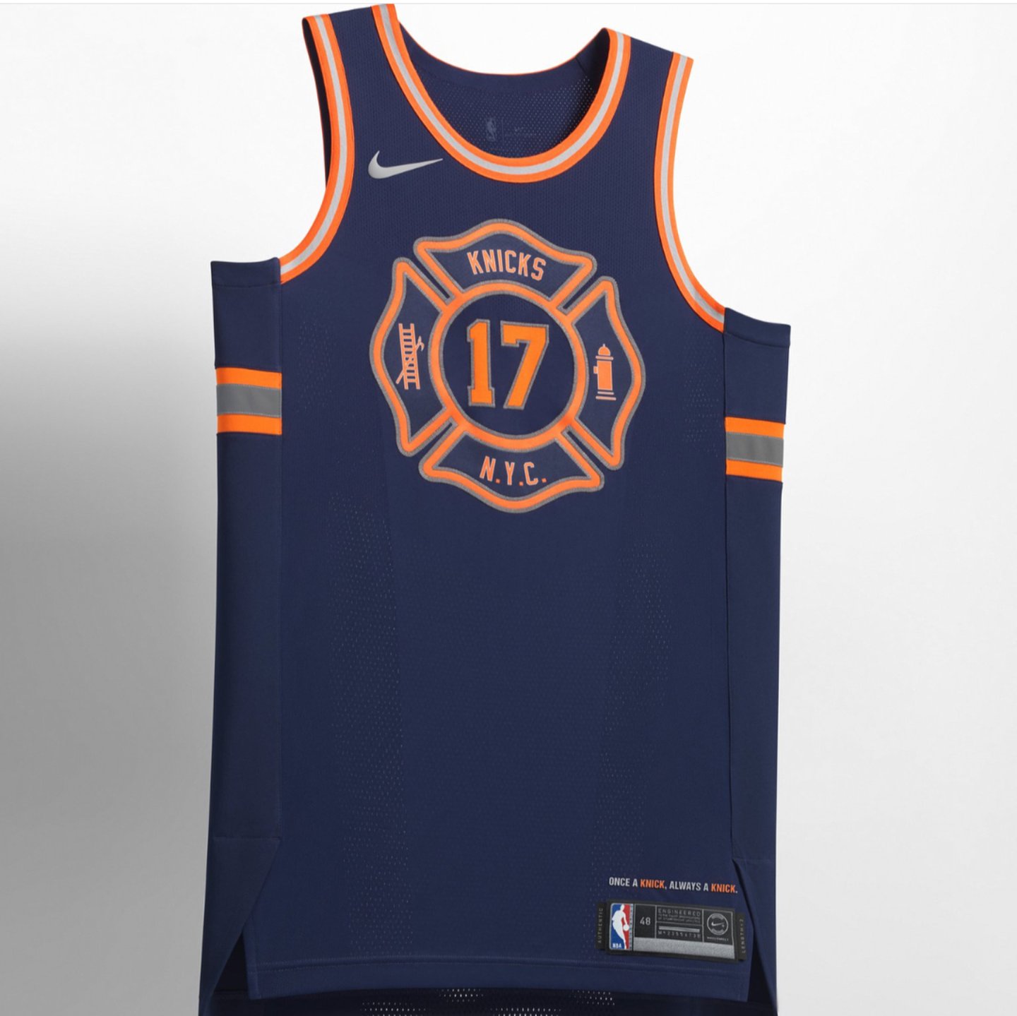 knicks fdny jersey