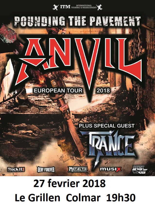 SONOLIGHT's tweet image. Le mythe ANVIL au grillen le 27 fevrier au grillen