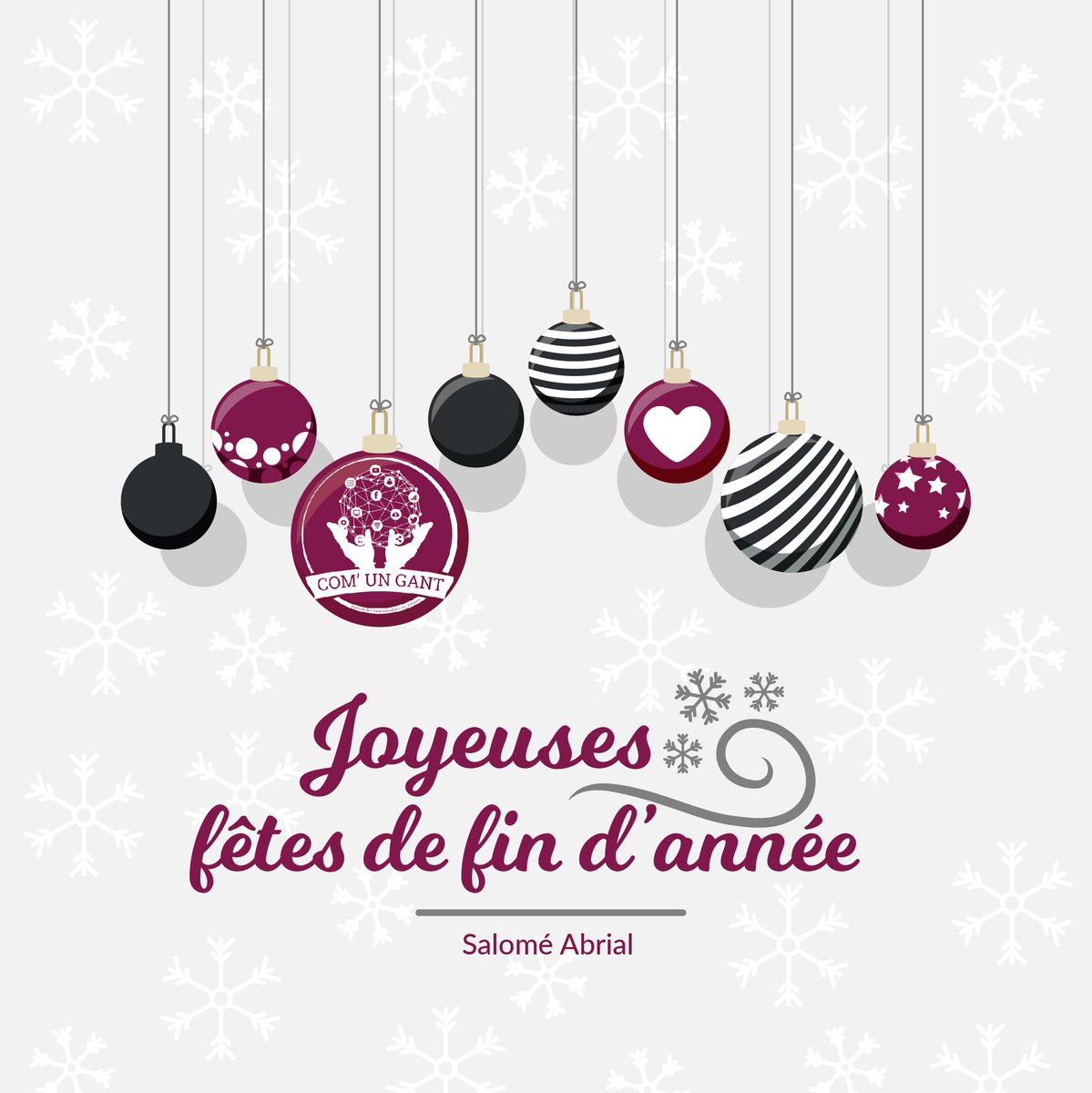 Com1Gant's tweet photo. #Com1Gant vous souhaite de très belles fêtes de fin d'année 🎉🎆
💡 Pas d'inspiration pour votre carte de voeux ? Profitez de notre bon plan ➡️ https://t.co/ys7UiHNgEo https://t.co/LbWUH9ATjR