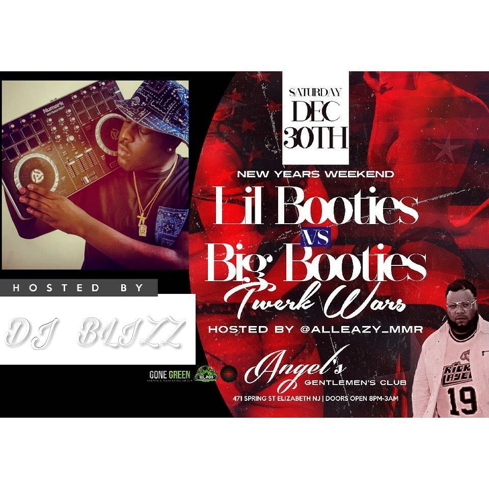 DJBlizzy's tweet photo. DIS SATURDAY WE AT ANGELS STRIP CLUB IN ELIZABETH,NJ LETS BRING IN 2018 THE RIGHT WAY ! https://t.co/vKMG1dswQW