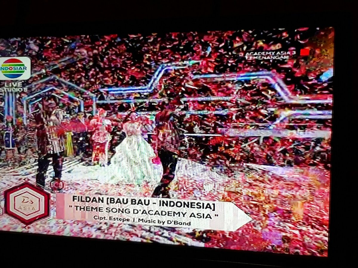 chamiska_R's tweet photo. Dan inilah penampilan terakhir ditutup oleh sang juara kita FILDAN - Indonesa  @IndosiarID #KemenanganDAA3 https://t.co/K9XiHyQidk