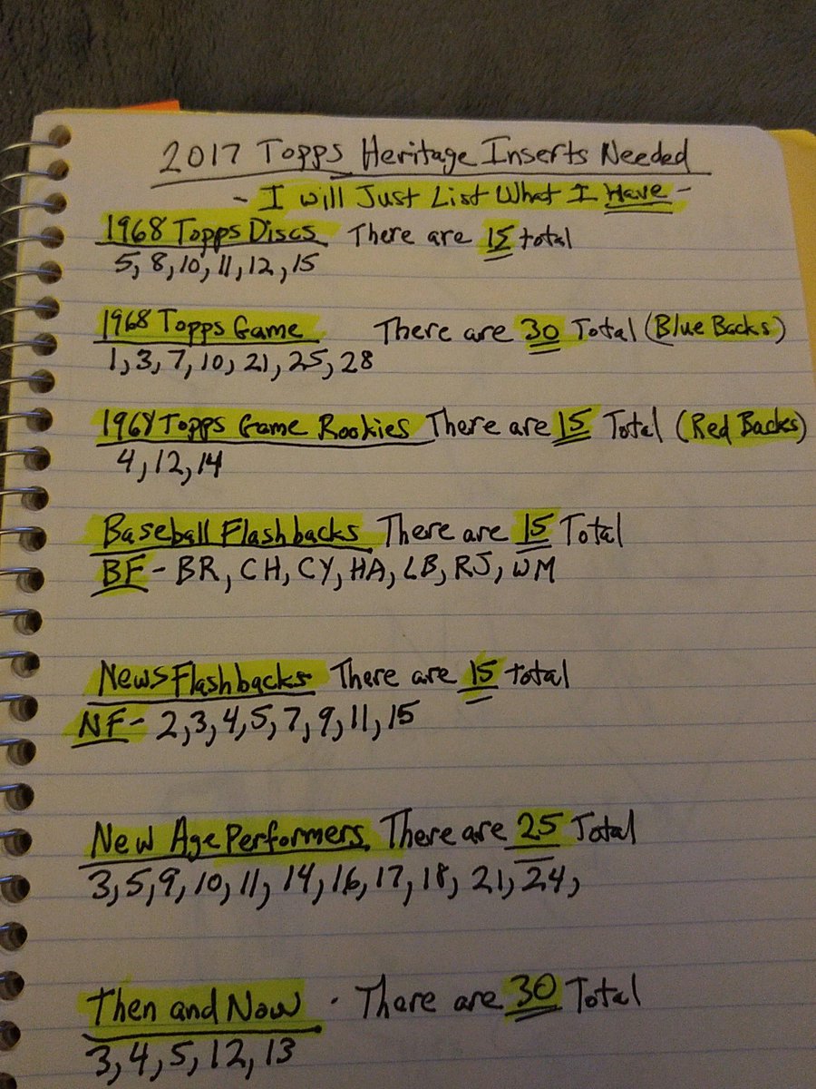 NJSensasian's tweet image. Here is the last few cards I need to finish the @Topps Heritage set #SETHELP