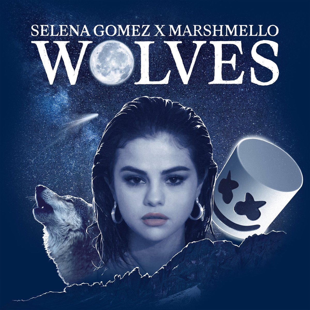PopCrave's tweet photo. "Wolves" by Selena Gomez &amp; Marshmello now has over 200 MILLION streams on Spotify. https://t.co/6kHHfyYK4A