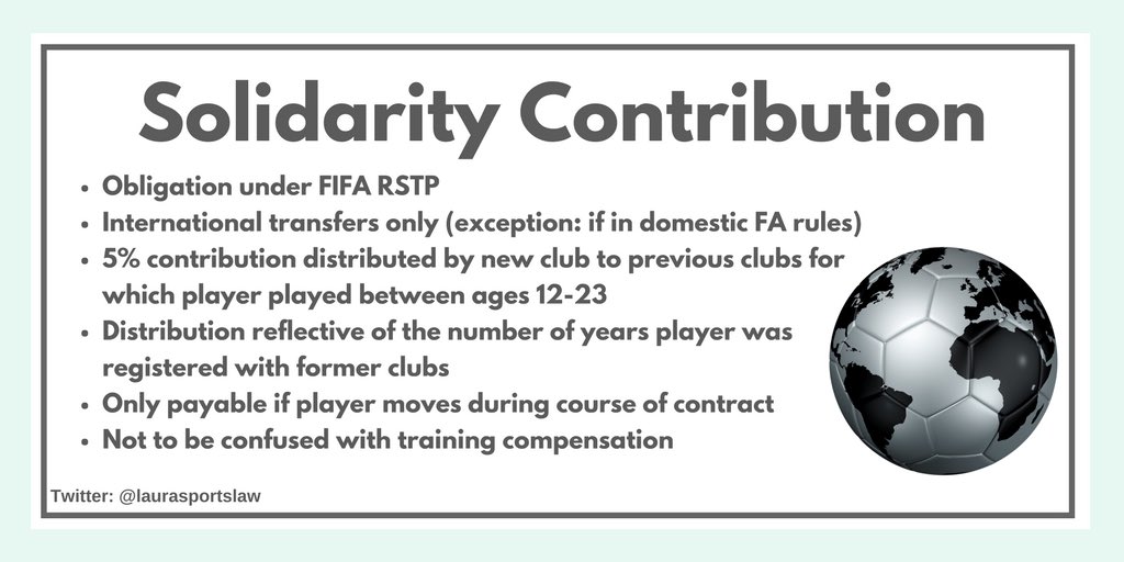 Liverpool FC agree £75m record fee with Southampton for Virgil Van Dijk. Big news for Celtic due to sell-on clause! Unfortunately, no solidarity payment for former clubs due to it being a domestic, and not international, transfer ⚽️ telegraph.co.uk/football/2017/…
Here’s how both work:
