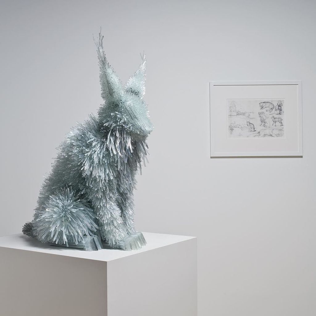 corningmuseum's tweet photo. #ObjectOfTheWeek: Lynx After a Sketchbook Page by Albrecht Durer, Marta Klonowska, Dusseldorf, Germany, Warsaw, Poland, 2009. Gift of Mary Hale and M. Blair Corkran. 2011.3.2. Historical images often serve as an inspiration for contemporary artists, and … https://t.co/JKgMeBcFJu https://t.co/0KlUp5qGoi