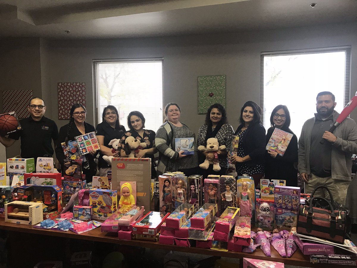 Thank you to <a href="/UBEOCompany/">UBEO</a> for donating and volunteering in Santa’s Shop! This is UBEO’s first time partnering with ChildSafe and we look forward to a continued partnership in serving children and families healing from the traumatizing effects of child abuse and neglect.