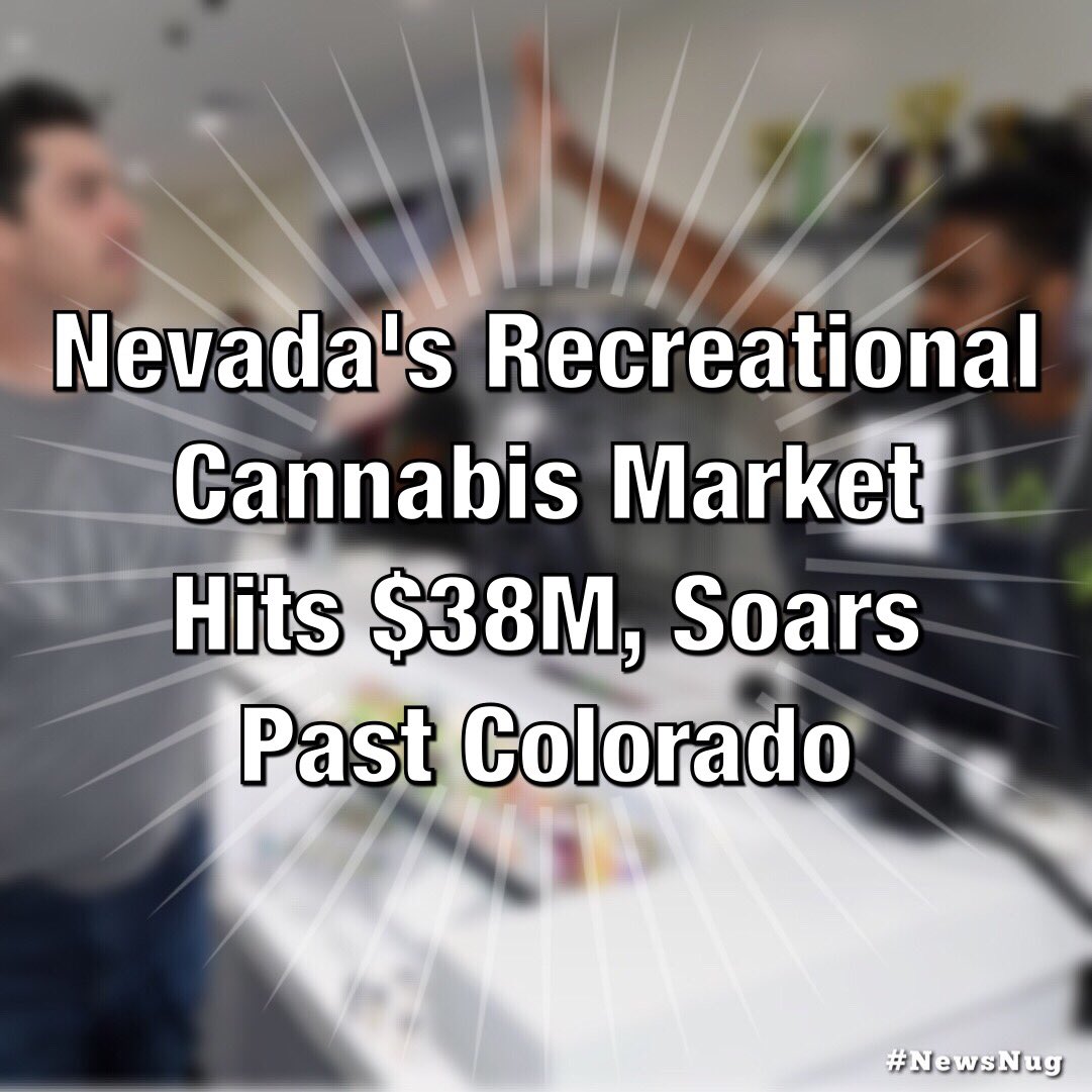 NewsNug's tweet image. Nevada's Recreational Cannabis Market Hits $38M, Soars Past Colorado forbes.com/sites/monazhan…
#newsnug #worldreefers