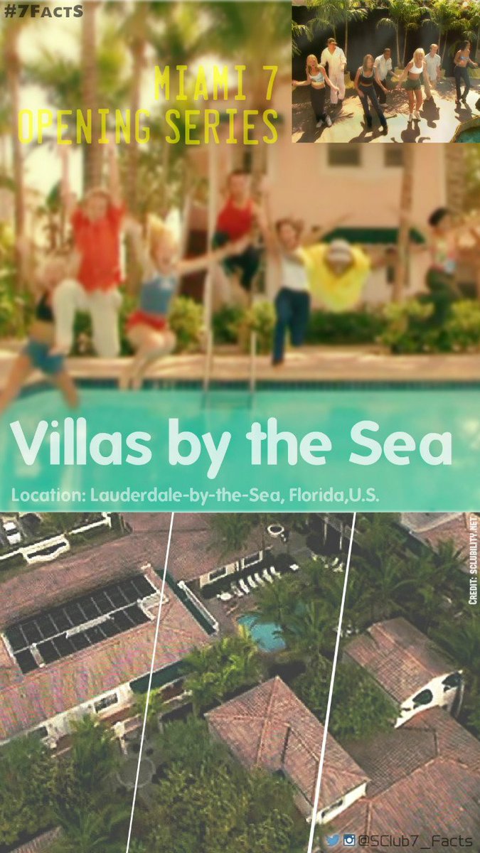 SClub7_Facts's tweet photo. #SC7Fact: Villas by the Sea was the main filming location in #Miami7 and the opening tv series was shooting there! *The original hotel was tore down in 2005 and rebuilt a new location further down the road.
Located on Lauderdale-By-The-Sea, Florida, U.S.
* Credit: @SClubility https://t.co/Pre3RZyCma