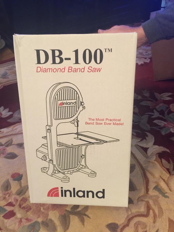 TheOceansreefsproject.org thanks Inland for a generous donation: DB-100 Diamond Band Saw. This helps our mission, saving coral reefs.