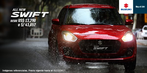 Con el All New Swift jamás pasarás desapercibido. Lo renovamos por ti y para ti. Atrévete a más. Cotízalo aquí: bit.ly/AllNewSwift_co…