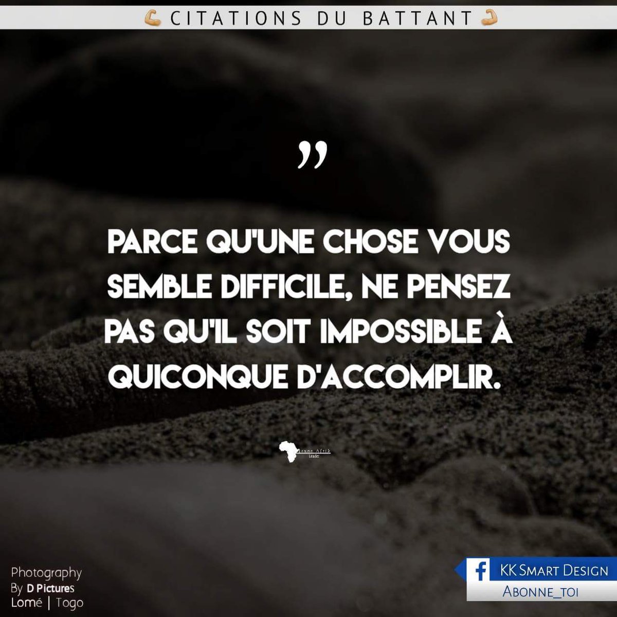 GrandBattant's tweet photo. Tout le monde pensais que c'était impossible jusqu'à ce que quelque l'accomplisse. Soyez cette personne. Soyez ce challenger.
#CDB2017 #JeuneAfrikLeader #RelevezLeDéfis https://t.co/VoeSGNF3gc