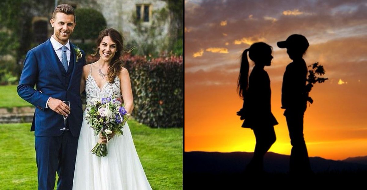 Newlyweds discover they were childhood sweethearts twenty years ago.
ladbible.com/news/uk-news-a…
