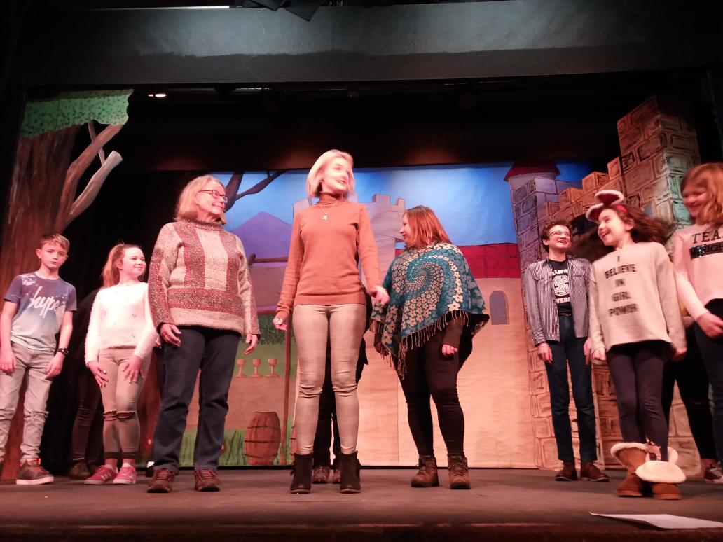 Hanham_Players's tweet photo. A shot from tonights rehearsal - tickets available from https://t.co/FnzKICWHCh https://t.co/rfC1zjhuHY