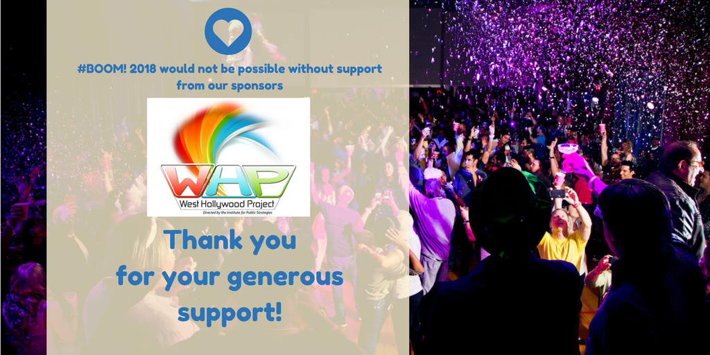 WeHoBOOM's tweet photo. We are proud to support #BOOM! 2018  We are so excited to contribute to a fun, safe, alcohol and drug-free New Year’s Eve Prom Extravaganza along with our other sponsors. https://t.co/VxJCpPQ73E