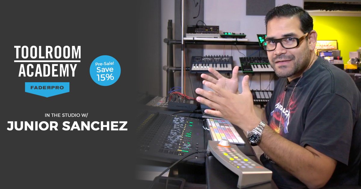 Now Available for 15% OFF Pre-Order! In The Studio w/ <a href="/JuniorSanchez/">JuniorSanchez</a> (<a href="/toolroomrecords/">Toolroom</a>) Click the link for more details - goo.gl/DWJqCy
