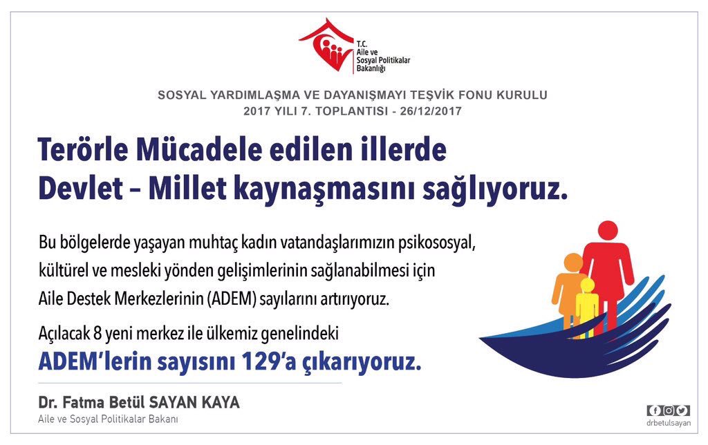 tcailesosyal's tweet photo. Terörle mücadele edilen illerimizde Devlet-Millet kaynaşmasını sağlıyoruz.

#BizBüyükBirAileyiz https://t.co/j1AouVgs8h