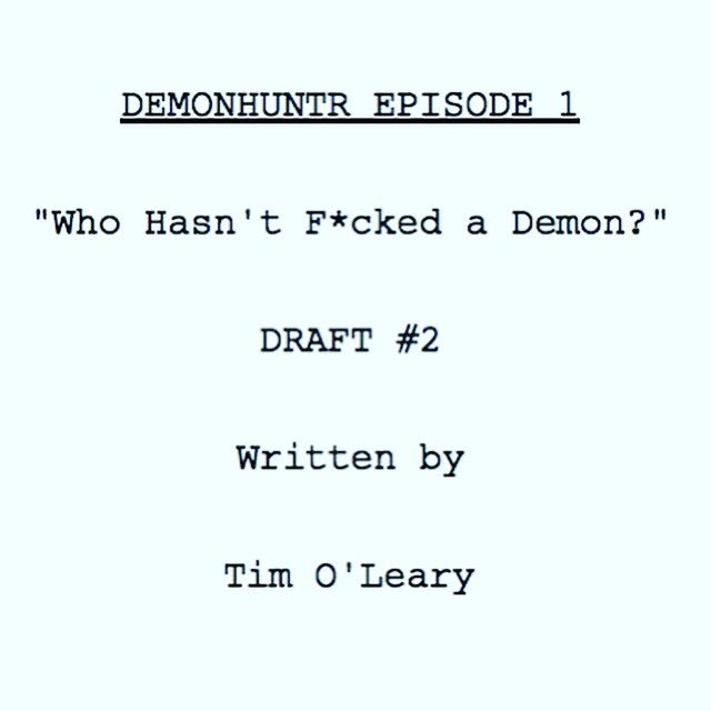 TimOLearyOnline's tweet photo. As you can see, this is gearing up to be a powerfully emotional drama.

@AyoZach @AllieRivera @bryanbrewer8 @L1Entertainment #webseries #horror #comedy #lgbt #action #demonhuntr #horrorcomedy #hollywood #indiefilm #scripts #writerslife https://t.co/Yfr9NiptHc