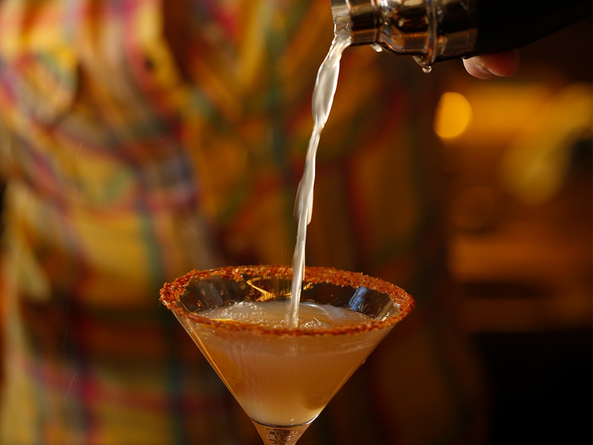 Pouring for your pleasure. Holiday diets are for chumps.